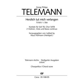 Herzlich tut mich verlangen : Kantate zu Mariae Reinigung