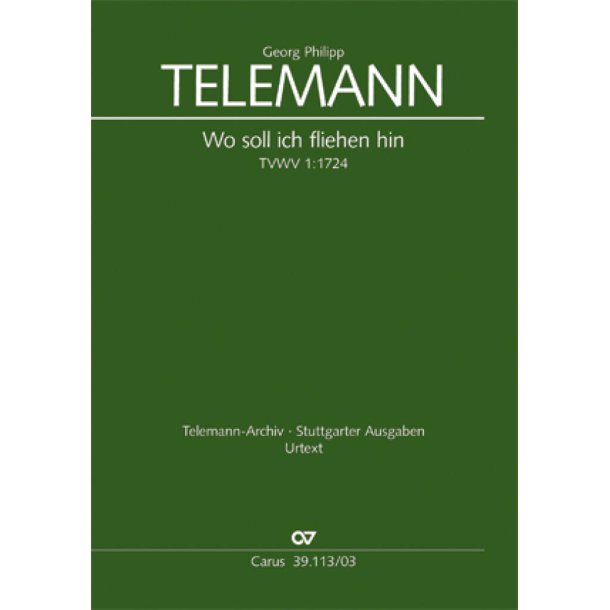 Wo soll ich fliehen hin : Kantate zum 22. Sonntag nach Trinitatis