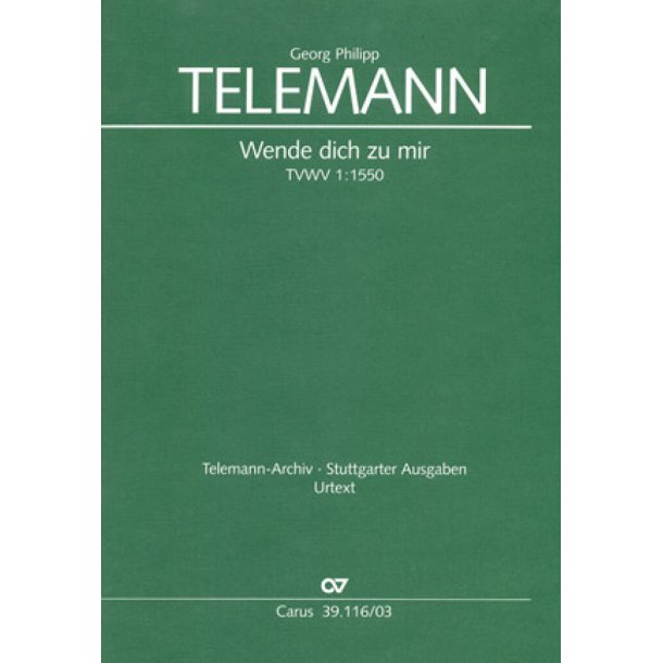 Wende dich zu mir : Kantate zum 3. Sonntag nach Trinitatis