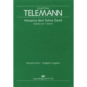 Hosianna dem Sohne David : Kantate zum 1. Advent