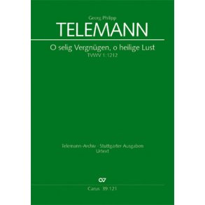 O selig Vergnügen, o heilige Lust : Kommunionskantate