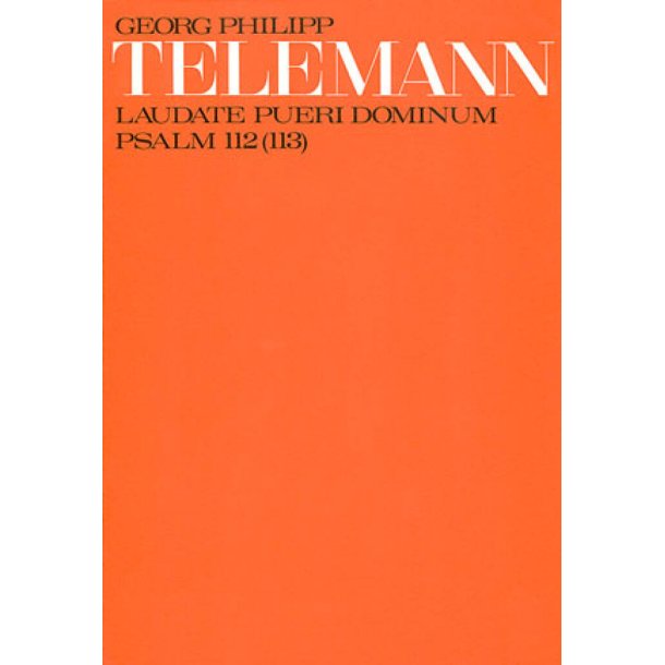 Laudate pueri Dominum