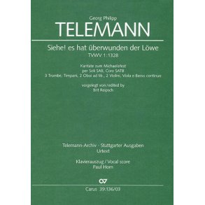 Siehe! es hat überwunden der Löwe : Kantate zum Michaelisfest