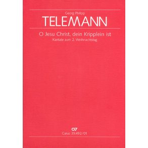 O Jesu Christ, dein Kripplein ist : Kantate zum 2. Weihnachtstag
