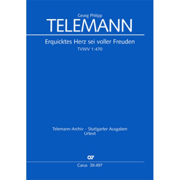 Erquicktes Herz, sei voller Freude : Kantate zum 1. Weihnachtsfeiertag