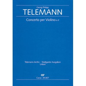 Concerto per Violino in F : F-Dur