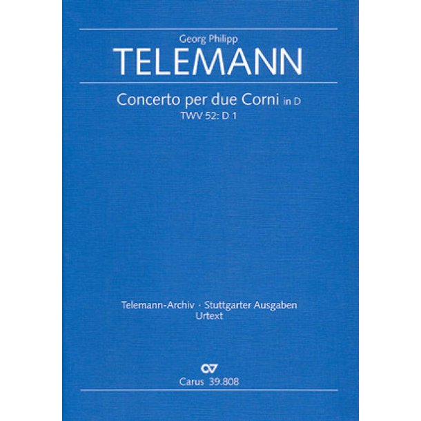 Concerto per due Corni in D : D-Dur