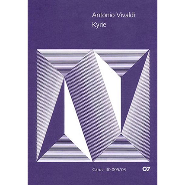 Kyrie RV 587 : Klavierauszug