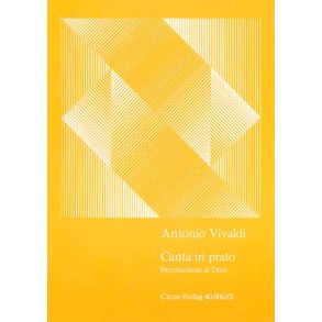 Canta in prato - Introduzione al Dixit : RV 636