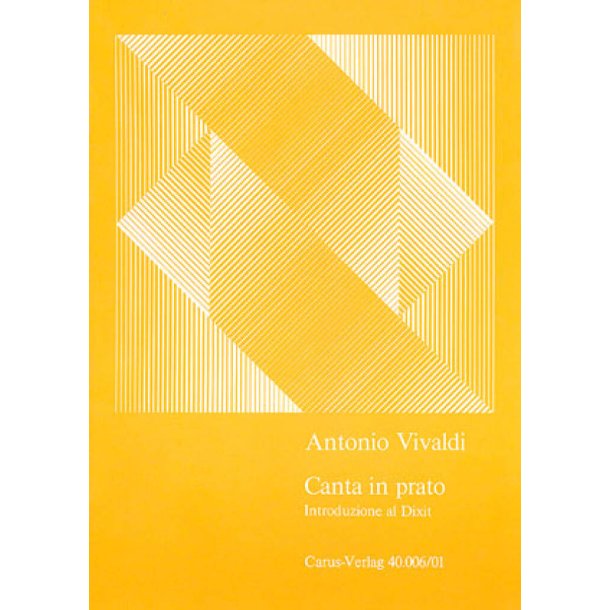 Canta in prato - Introduzione al Dixit : RV 636