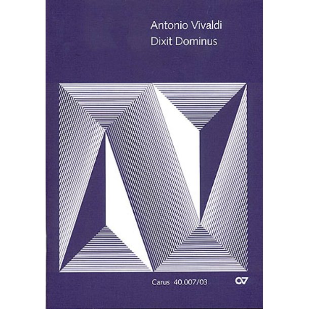 Dixit Dominus RV 594 : Klavierauszug