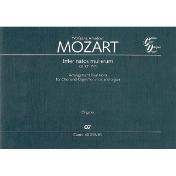 Inter natos mulierum : Offertorium de S. Joanne Baptista