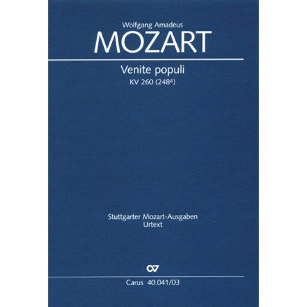 Venite populi : Offertorium de venerabili sacramento