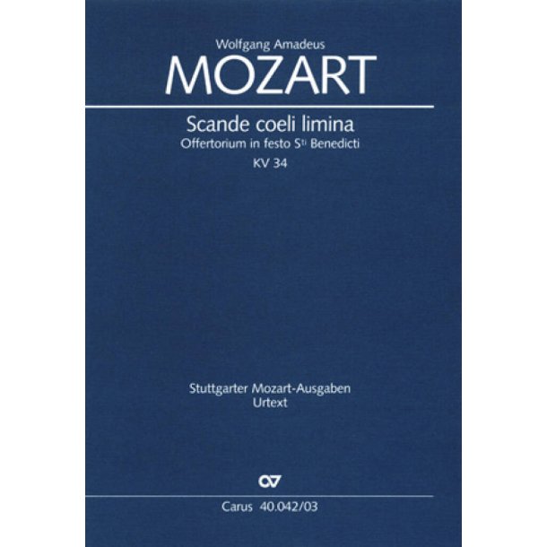 Scande coeli limina : Offertorium in festo Sti Benedicti