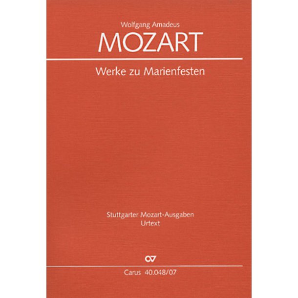 Mozart: Werke zum Marienfest