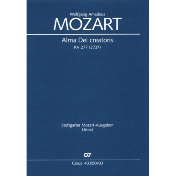 Alma Dei creatoris : Offertorium de B.V. Maria