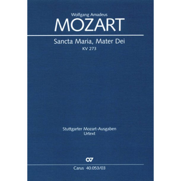 Sancta Maria, Mater Dei : Motette