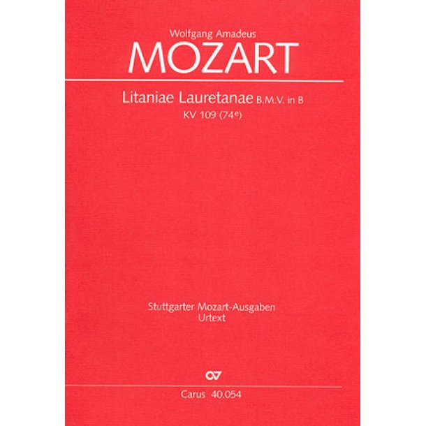Litaniae Lauretanae B.M.V in B : B-Dur