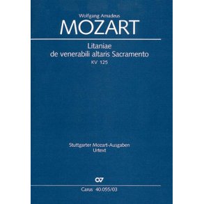 Litaniae de venerabili altaris Sacramento in B