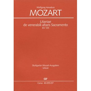 Litaniae de venerabili altaris Sacramento in B