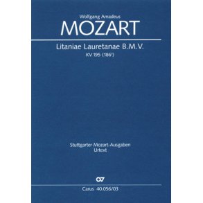 Litaniae Lauretanae B.M.V. in D-Dur KV195