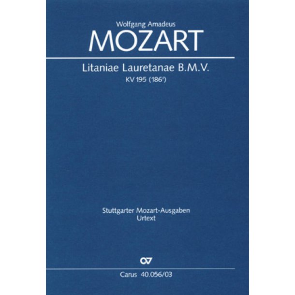 Litaniae Lauretanae B.M.V. in D-Dur KV195