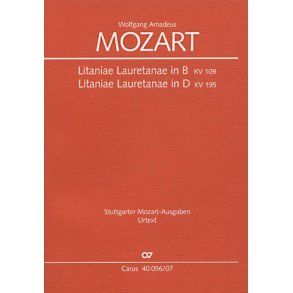 Litaniae Lauretanae B.M.V. in D-Dur KV195
