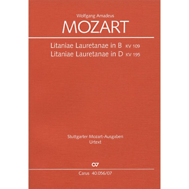 Litaniae Lauretanae B.M.V. in D-Dur KV195