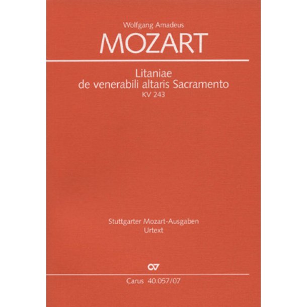 Litaniae de venerabili altaris Sacramento in Es