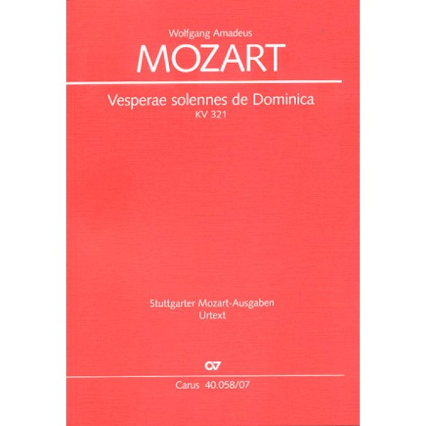 Vesperae solennes de Dominica