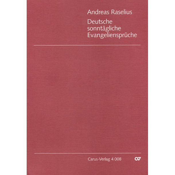 Deutsche sonnt&auml;gliche Evangelienspr&uuml;che [1594]