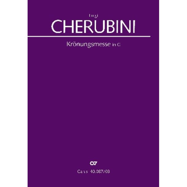 Messe solennelle in G : Kr&ouml;nungsmesse