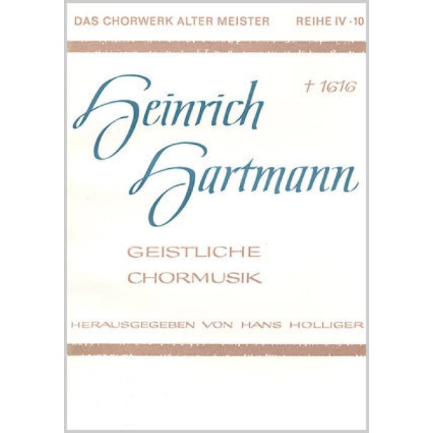 Hartmann: Confortativae sacrae symphoniae