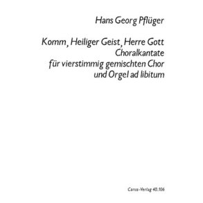 Komm, Heiliger Geist, Herre Gott