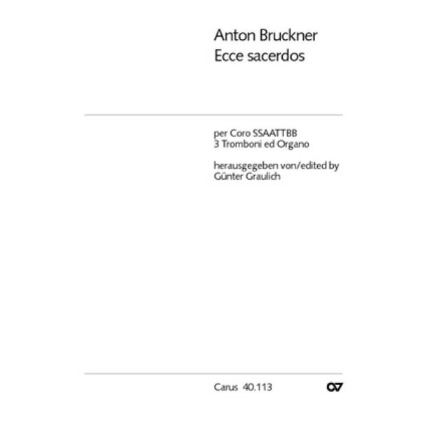 Ecce sacerdos : a-Moll