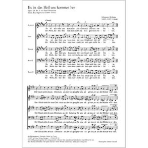 Es ist das Heil uns kommen her : aus: Zwei Motetten