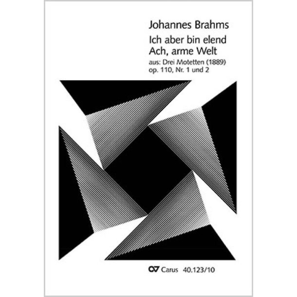 Brahms: Ich aber bin elend- Ach, arme Welt