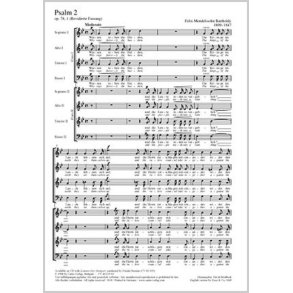 Warum toben die Heiden : aus: Drei Psalmen