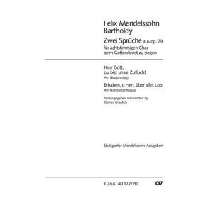 Mendelssohn: Neujahr und Himmelfahrt [aus op. 79]