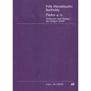 Paulus MWV A 14 : Oratorium