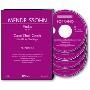 Paulus. Carus Choir Coach. Sopran : Oratorio MWV A 14