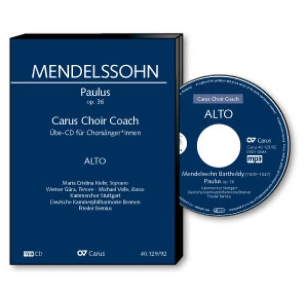 Paulus. Carus Choir Coach. Alt : Oratorio MWV A 14