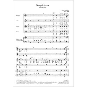 Bruckner: Tota pulchra es- Pange lingua