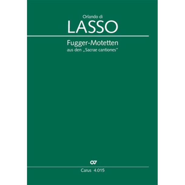 Lasso: Fugger-Motetten