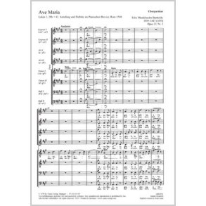 Ave Maria : aus: Drei Kirchenmusiken