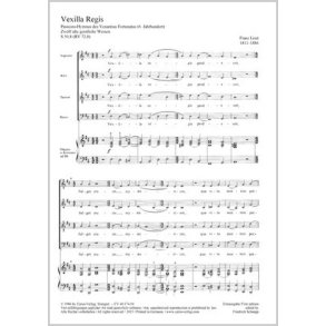 Vexilla regis : aus: Drei Kirchenhymnen