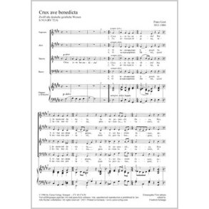 Crux ave benedicta : aus: Drei Kirchenhymnen
