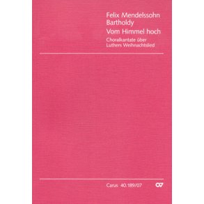 Vom Himmel hoch : Weihnachtskantate
