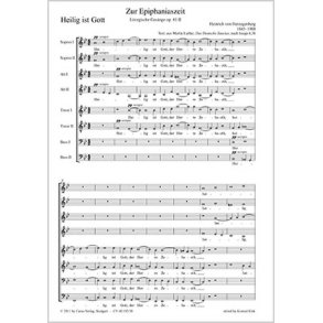 Liturgische Gesänge [Epiphaniaszeit] III