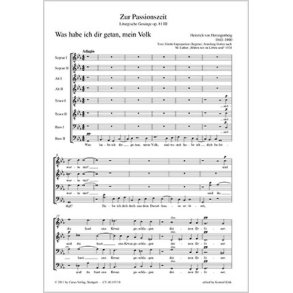 Herzogenberg: Liturgische Gesänge [Passionszeit] I
